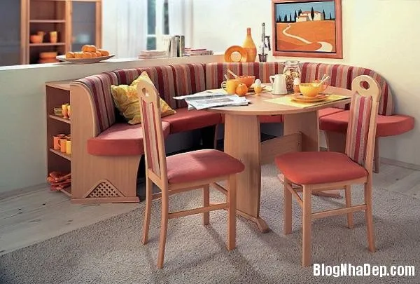 Cách sắp xếp bàn ghế phòng ăn gọn gàng, ấn tượng