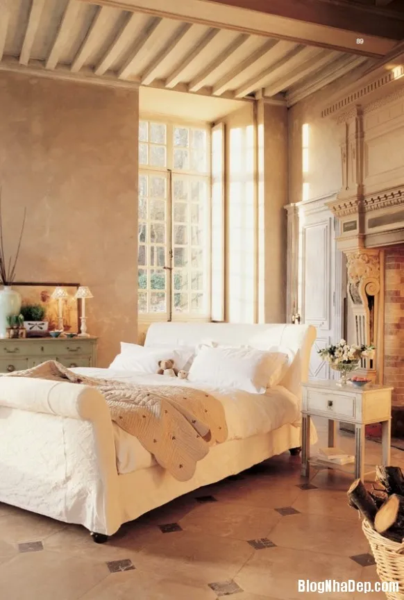 Hòa lẫn phong cách hiện đại và cổ điển cho phòng ngủ