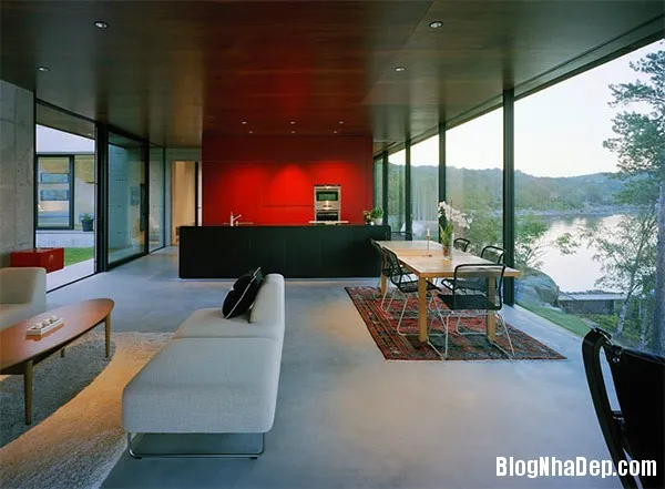 Ngôi nhà hiện đại được thiết kế theo phong cách minimalist