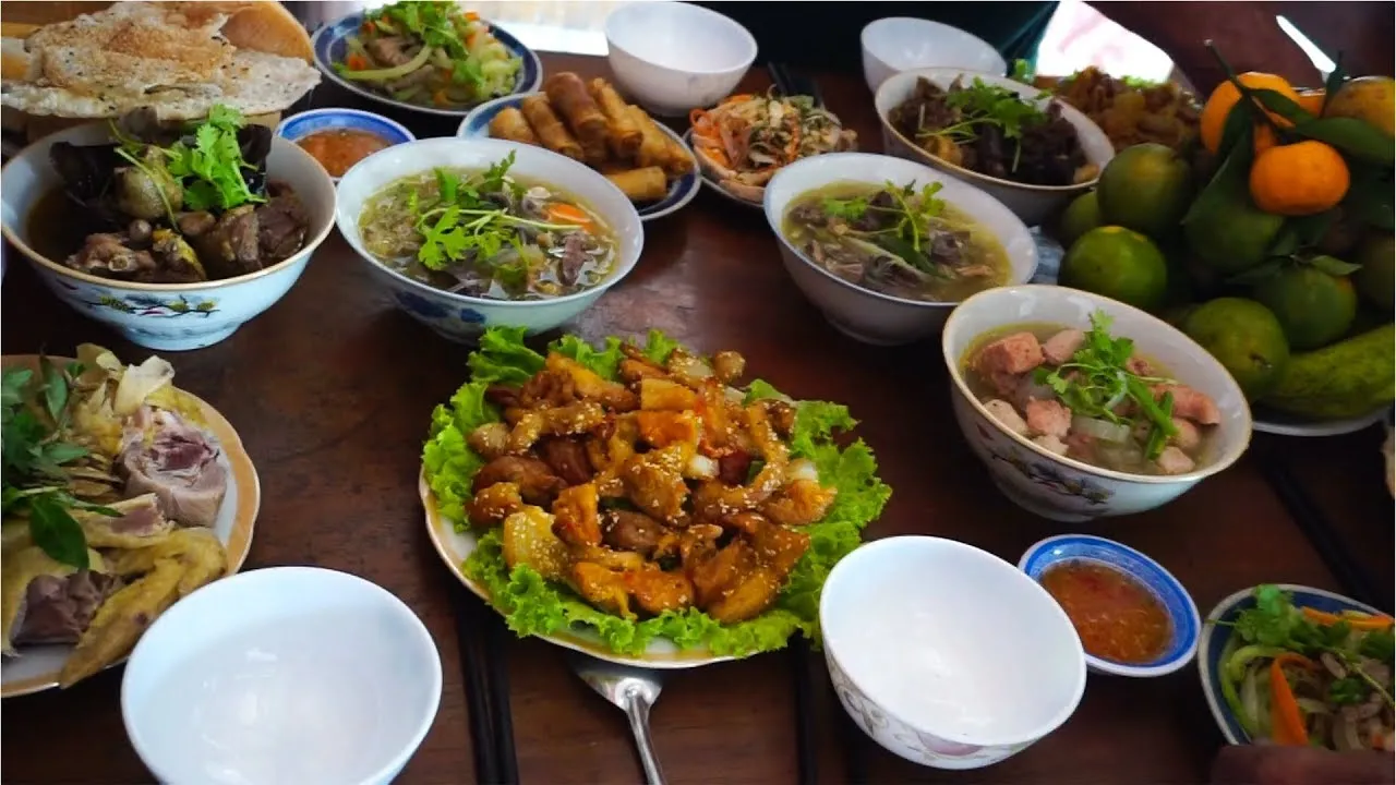 9 Thực đơn món ăn đãi tiệc đám giỗ ngon, đơn giản, dễ làm tại nhà