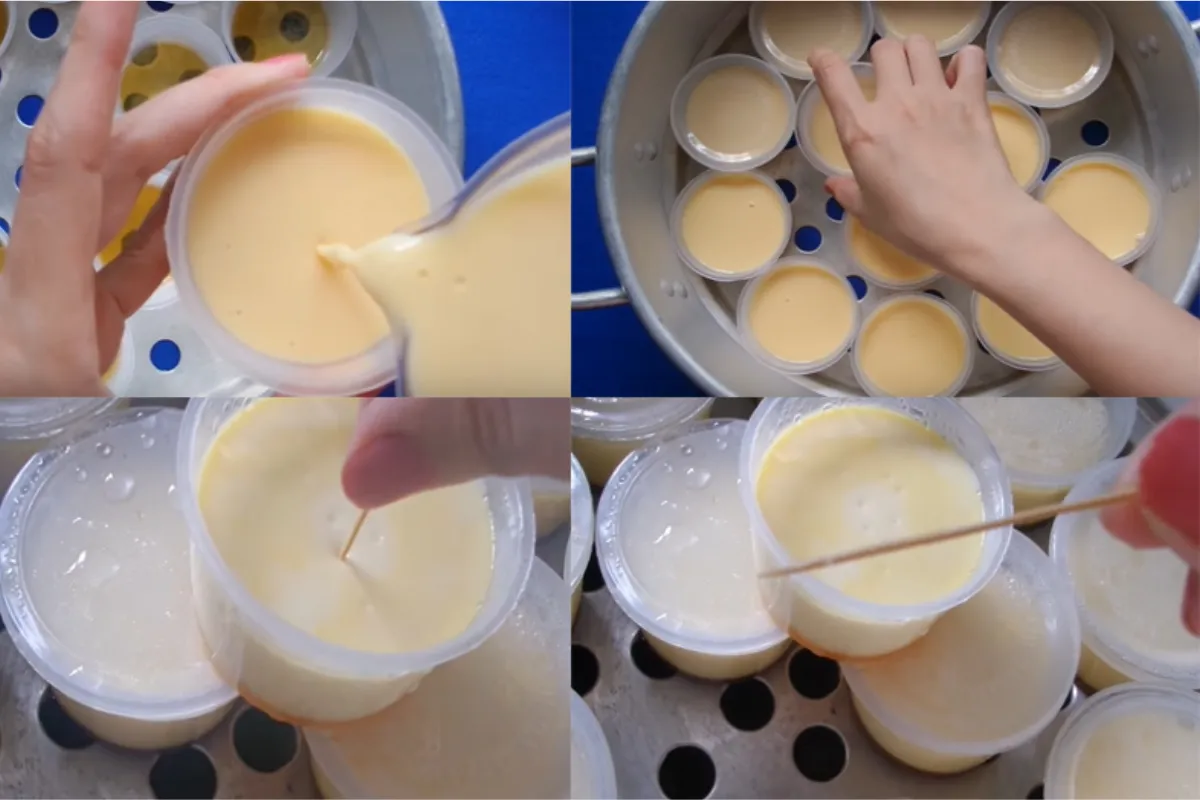 Cách làm bánh Flan sữa tươi thơm ngon, đơn giản tại nhà