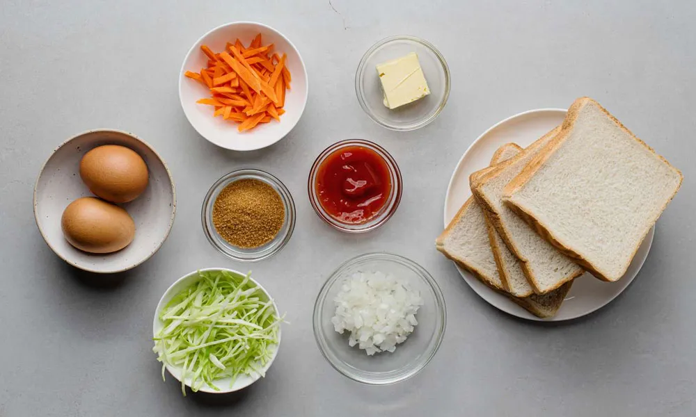 Cách làm bánh mì sandwich trứng giảm cân, đơn giản, thơm ngon tại nhà