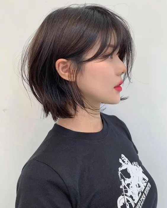 Kiểu tóc Mullet nữ mặt tròn đẹp và che khuyết điểm cực tốt