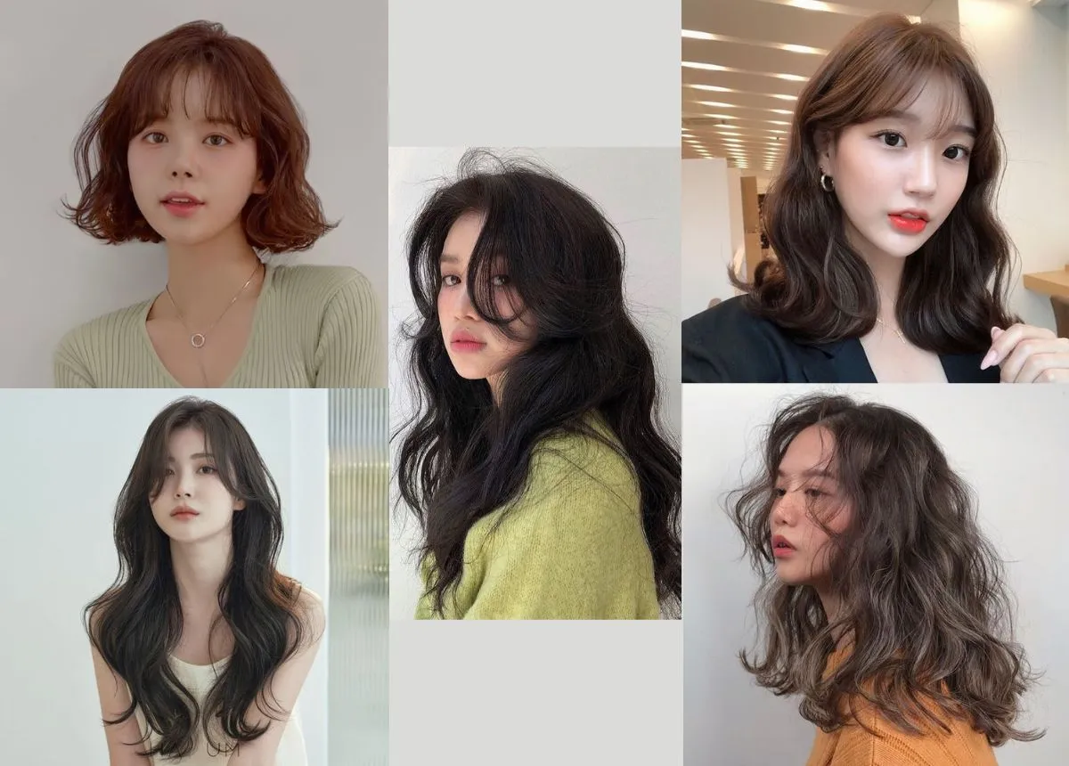 Top 10+ kiểu tóc uốn sóng lơi Hàn Quốc siêu tự nhiên và thu hút